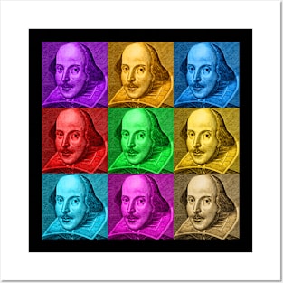 Shakespeare Pop Art Posters and Art